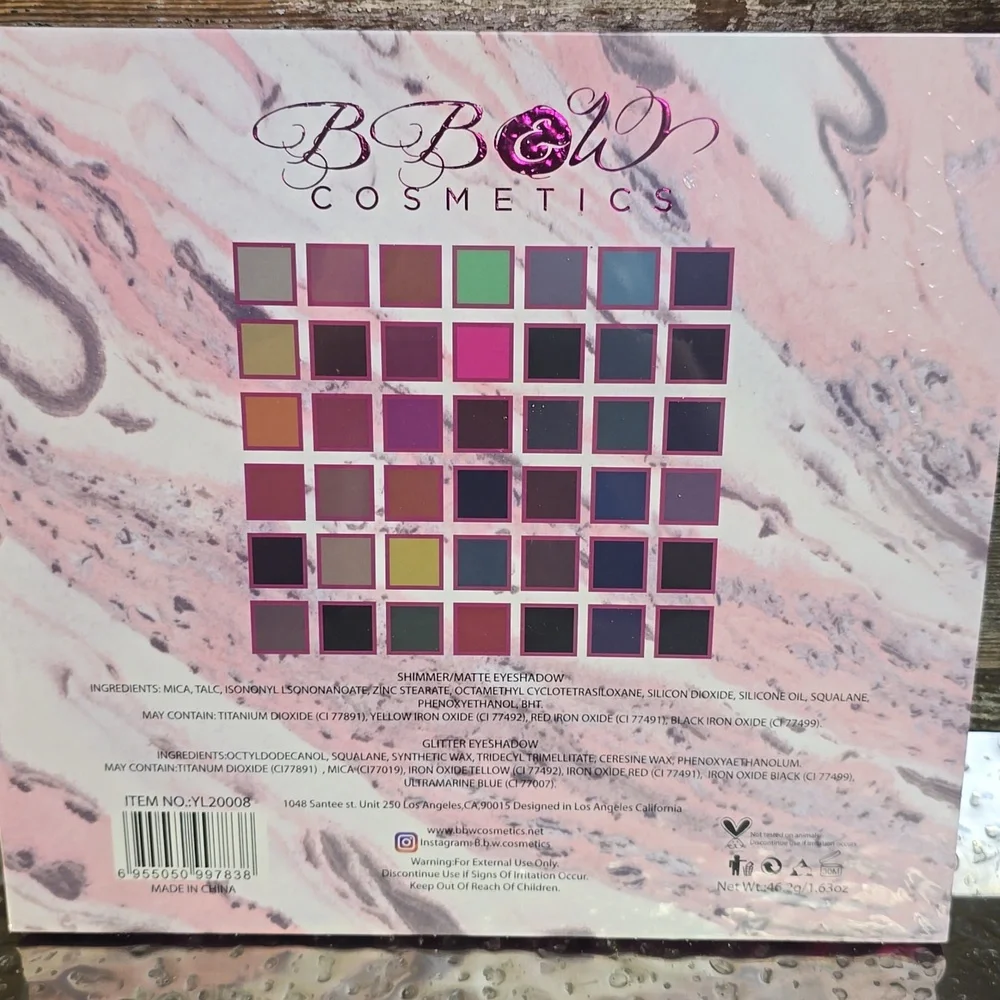 Crush 40-Color Eyeshadow Palette - Vibrant Multi